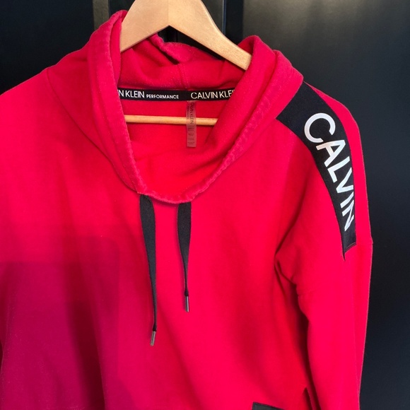 Calvin Klein Performance red sweat-shirt - Picture 2 of 4